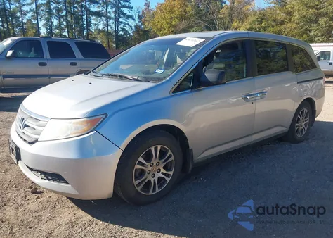 2012 Honda Odyssey Ex-L from USA, damaged, VIN 5FNRL5H60CB101940